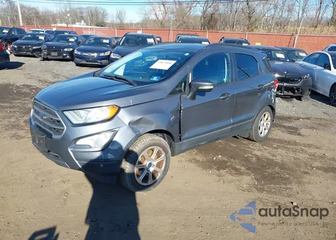 2018 Ford Ecosport Se from USA, damaged, VIN MAJ3P1TEXJC241267